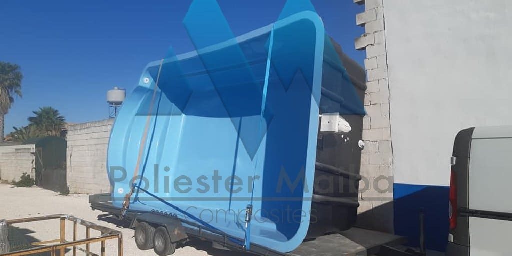 Soluciones en depósitos y piscinas de poliéster a tu medida.